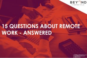 15 questions about remote working answered
