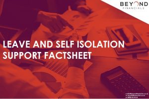 Leave and Self Isolation Support Factsheet