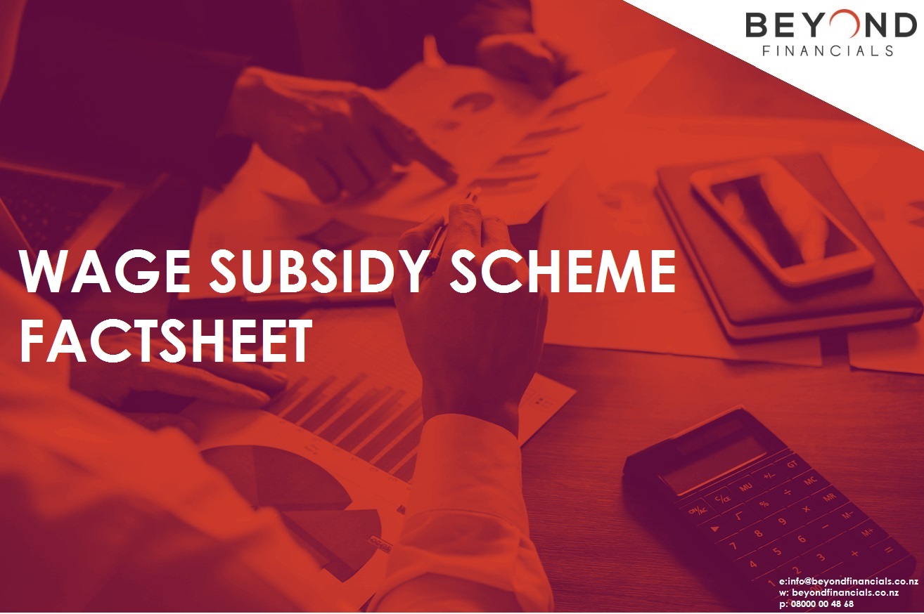 Wage Subsidy Scheme Factsheet  Beyond Financials